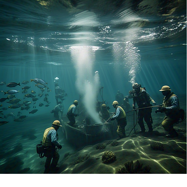 Sea Clearing: Removing Dirties and Oil